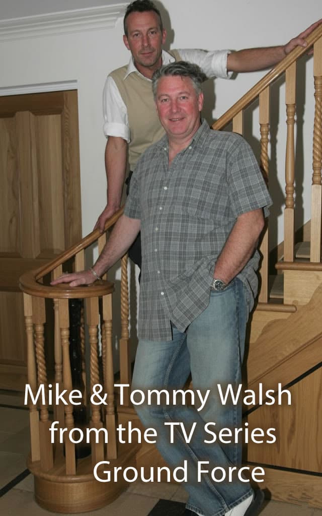 Mike with Tommy Walsh